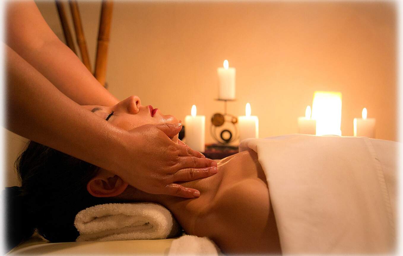 Candle masáž